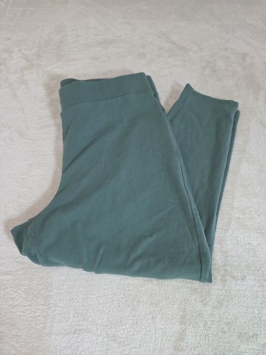 torrid Pants - Torrid Premium Legging Crop Length Size 2 Green Cotton/Spandex Elastic Waist